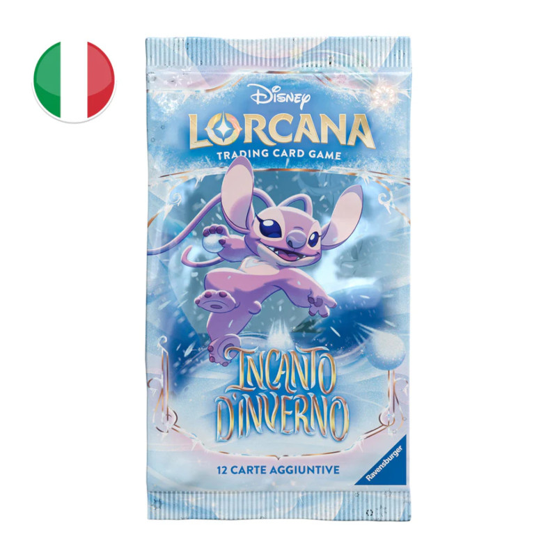 Disney Lorcana - Set 11 - Incanto d'Inverno (Busta 12 Carte) ITA